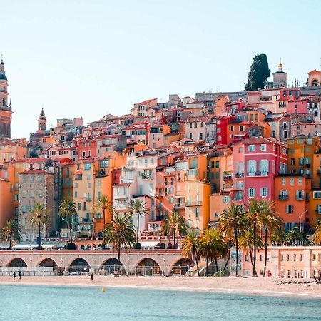 Apartament Les Terrasses 2Pers Parking Wifi Roquebrune-Cap-Martin Zewnętrze zdjęcie