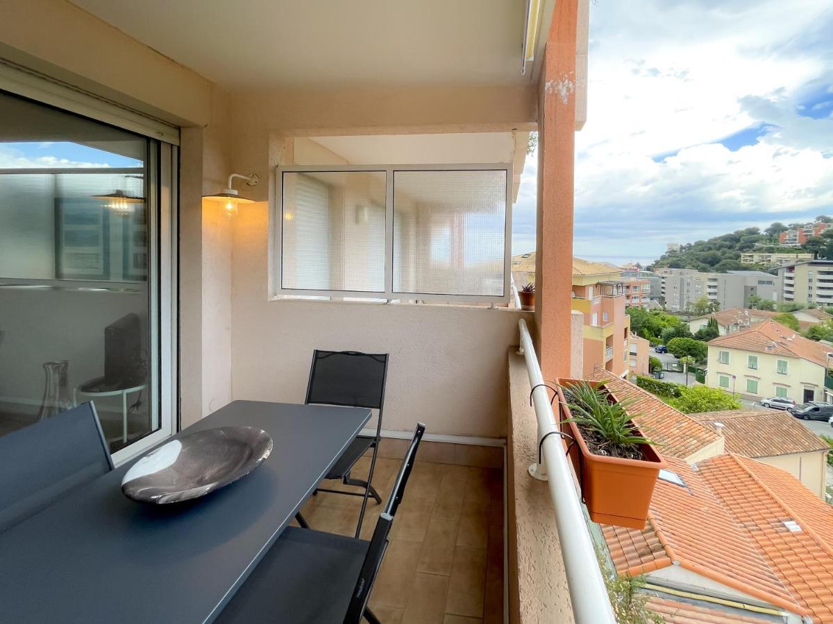 Apartament Les Terrasses 2Pers Parking Wifi Roquebrune-Cap-Martin Zewnętrze zdjęcie